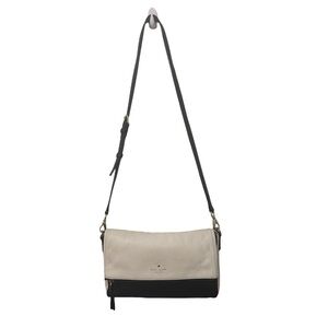 Kate Spade White and Black Southport Avenue Maria Crossbody Bag